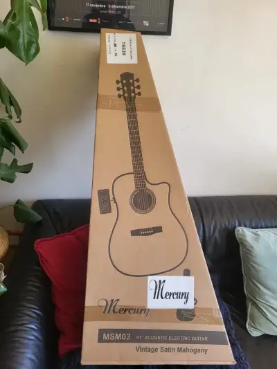 41'' Acoustic-Electric Guitar - MSM03 - Nueva - miniatura 2