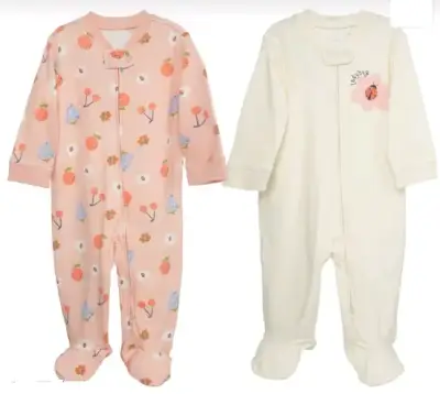 Set de pijamas enteros para bebé - miniatura 4