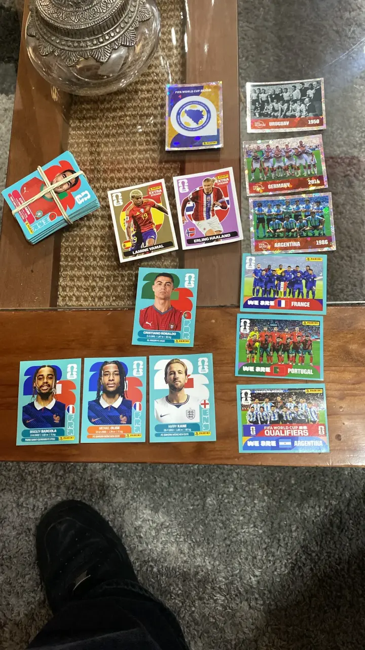 Colección de láminas Panini Mundial 2026