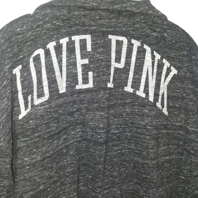 Polerón gris oscuro con cuello alto Pink - miniatura 4