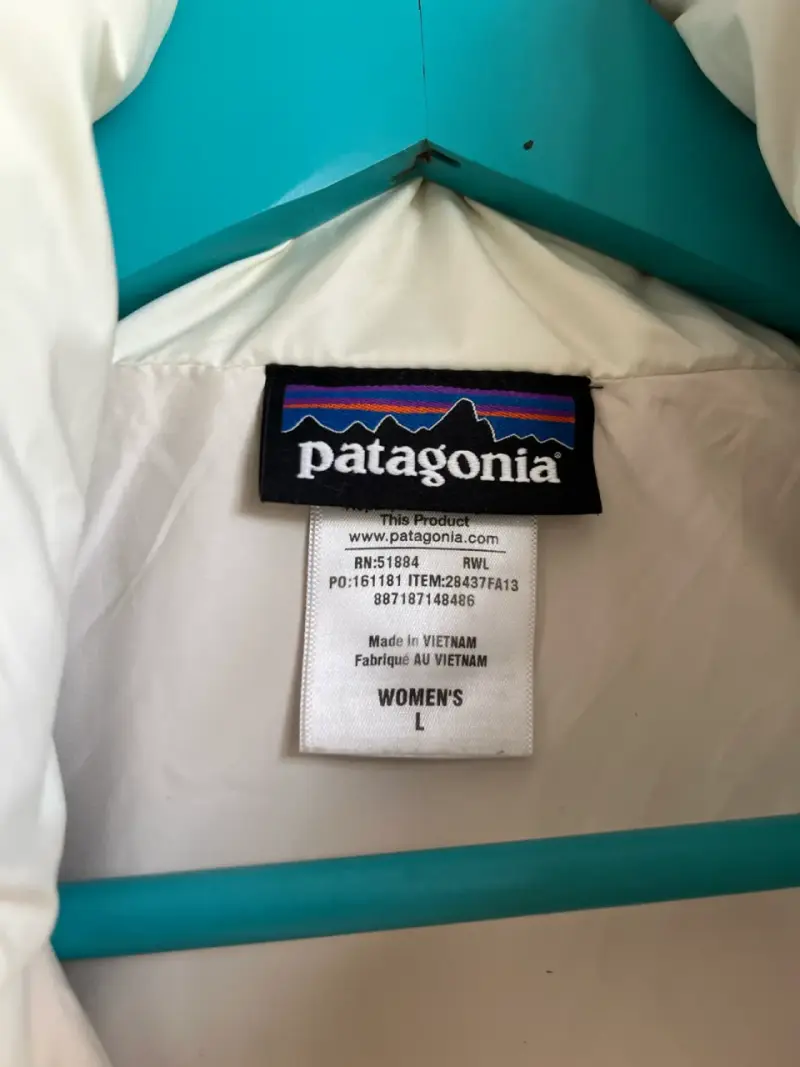Parka de pluma blanco para mujer - 2