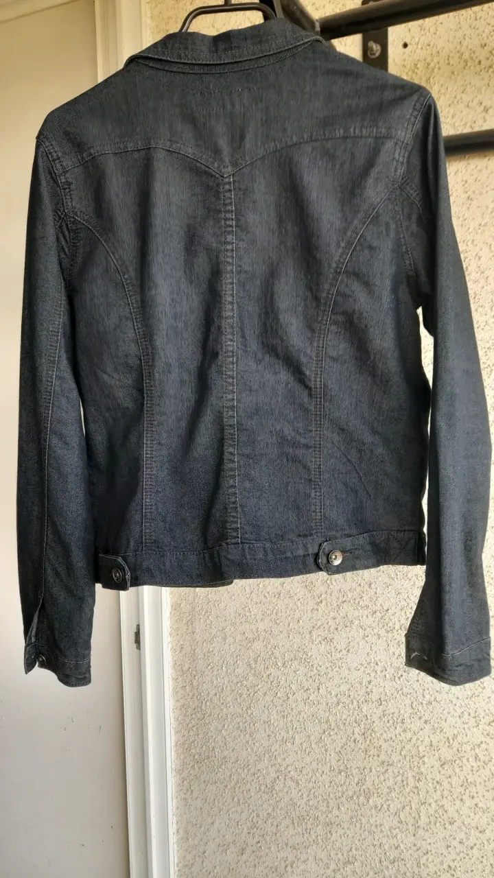 Chaqueta de mezclilla Wados azul oscuro - 4