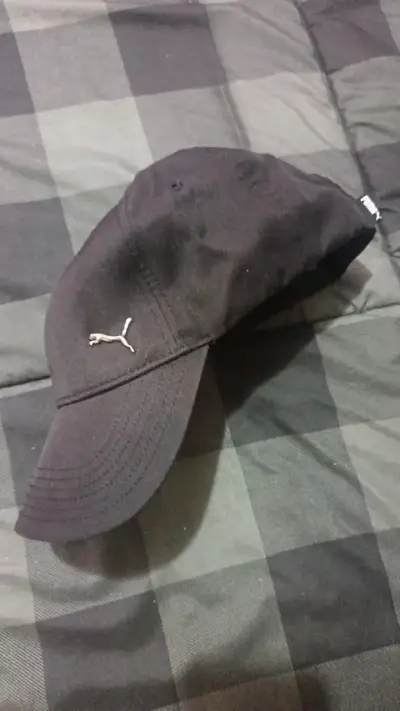 Gorra negra deportiva Puma - miniatura 1