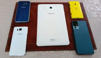 Lote de celulares y tablet Samsung. - miniatura 2