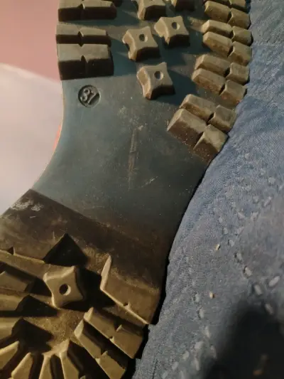 Botines de charol burdeos con plataforma - miniatura 4