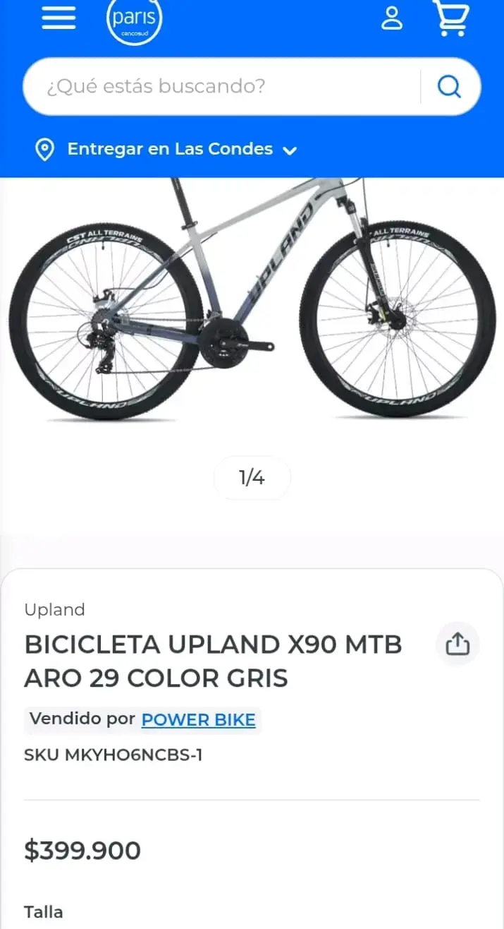 Bicicleta Upland X-90 Aro 29 unisex - 5