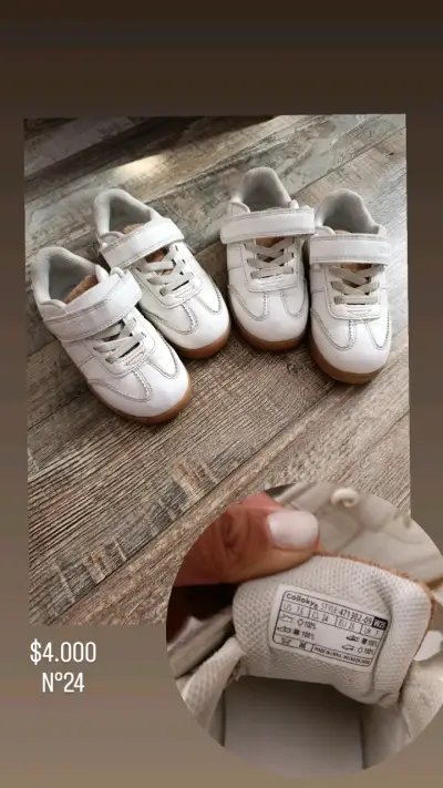 Zapatillas negras Puma talla 23 para niños - miniatura 2