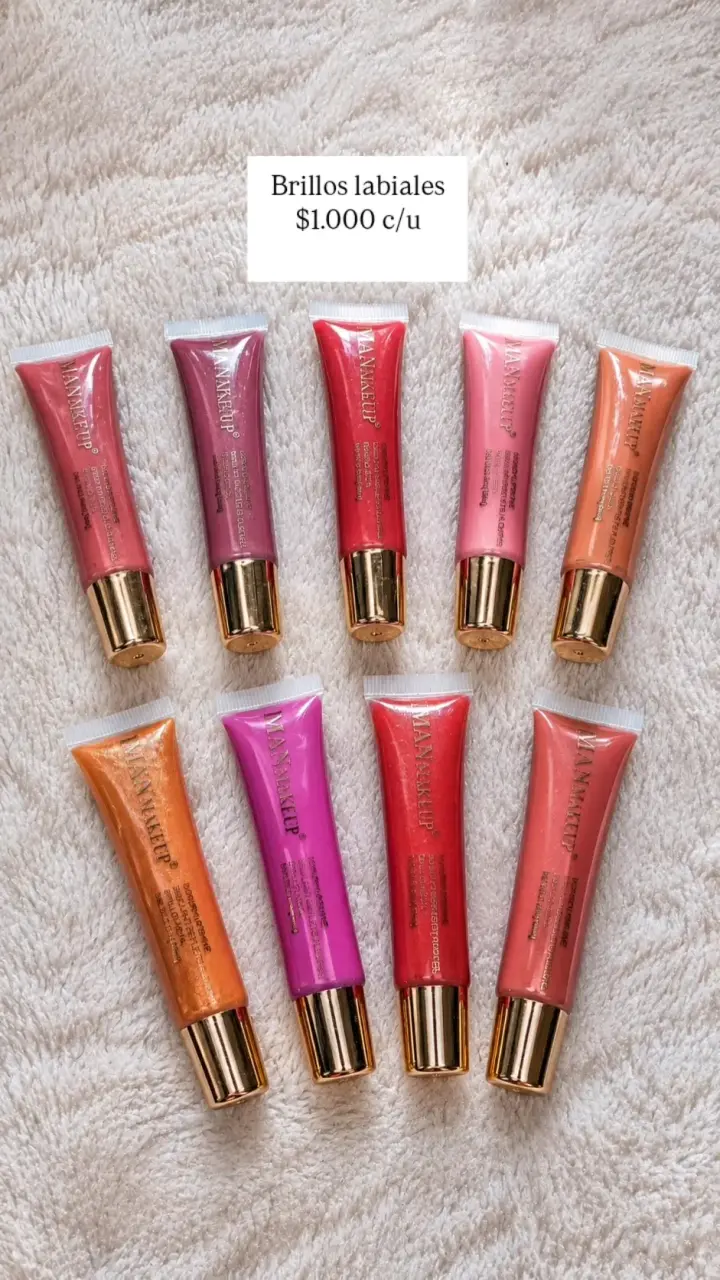 Brillos labiales variados M.A Makeup