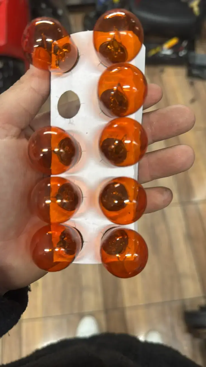 ampolletas naranjas para auto