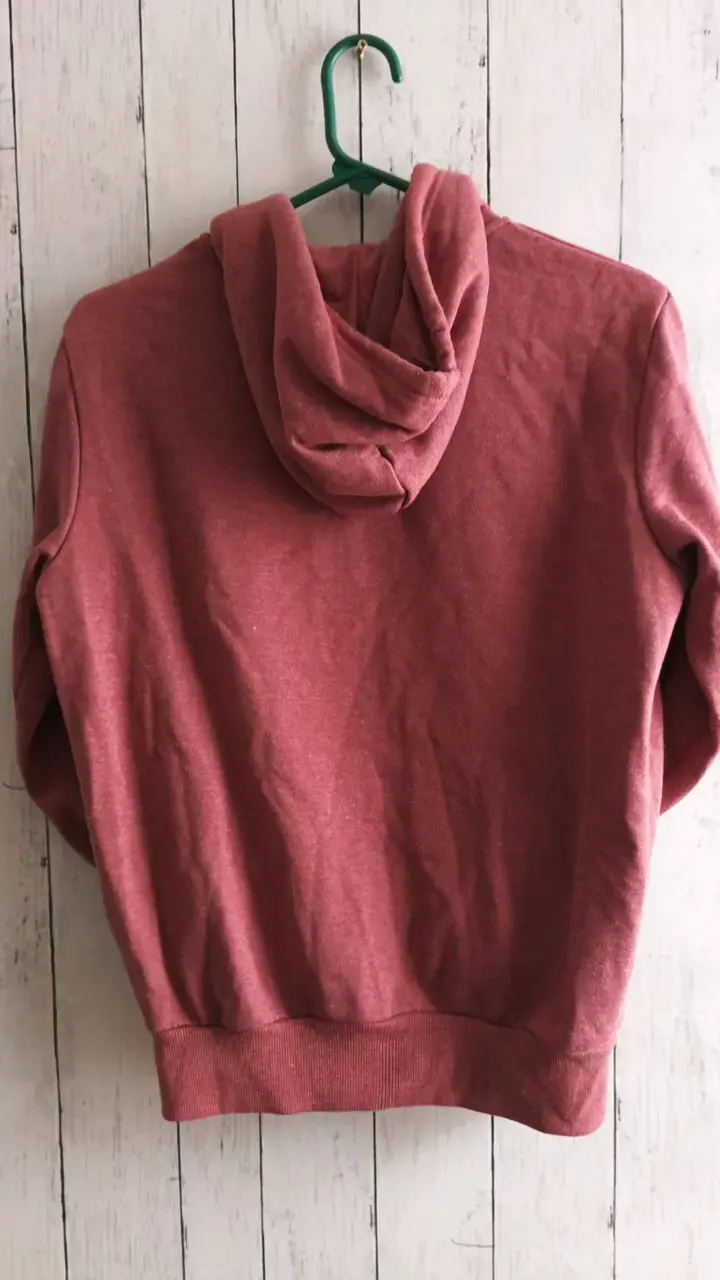 Polerón con capucha rojo para hombre - 2