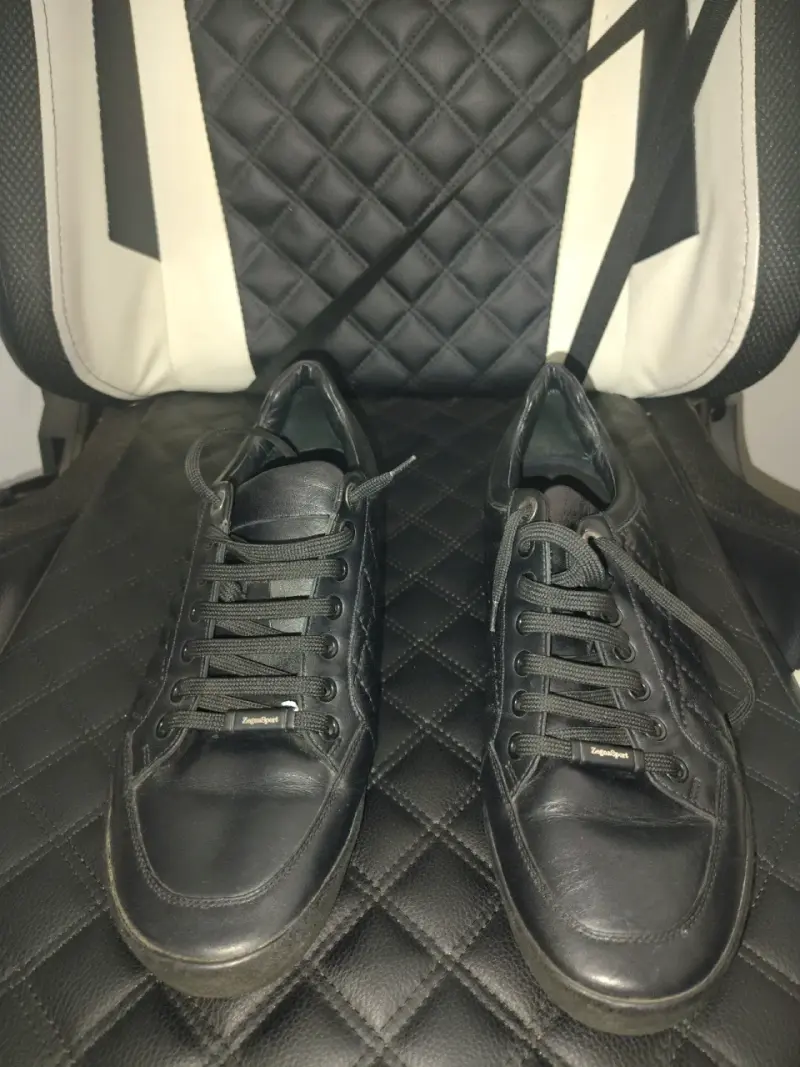 Zapatillas Italianas de cuero Zegna Sport - 1