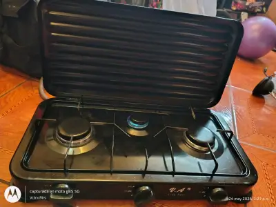 Cocinilla a gas con regulador - miniatura 2