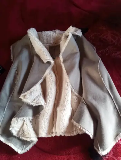 Chaleco acolchado verde para mujer talla S - miniatura 3