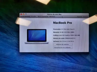 MacBook Pro 13" i5 | 16GB RAM | SSD + HDD 1TB - miniatura 2