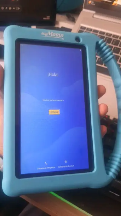 Tablet SoyMomo para niños con funda azul - miniatura 1