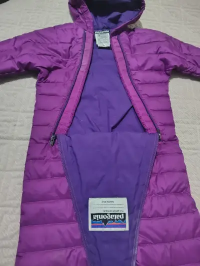 Enterito de invierno morado Patagonia original - miniatura 2