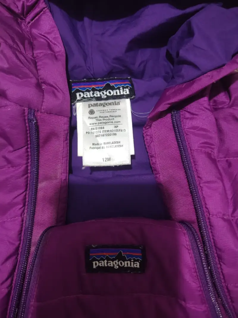Enterito de invierno morado Patagonia original - 4