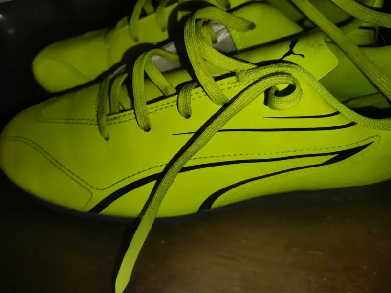 Zapatillas deportivas Puma verde neón - 1