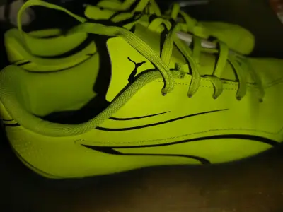 Zapatillas deportivas Puma verde neón - miniatura 3