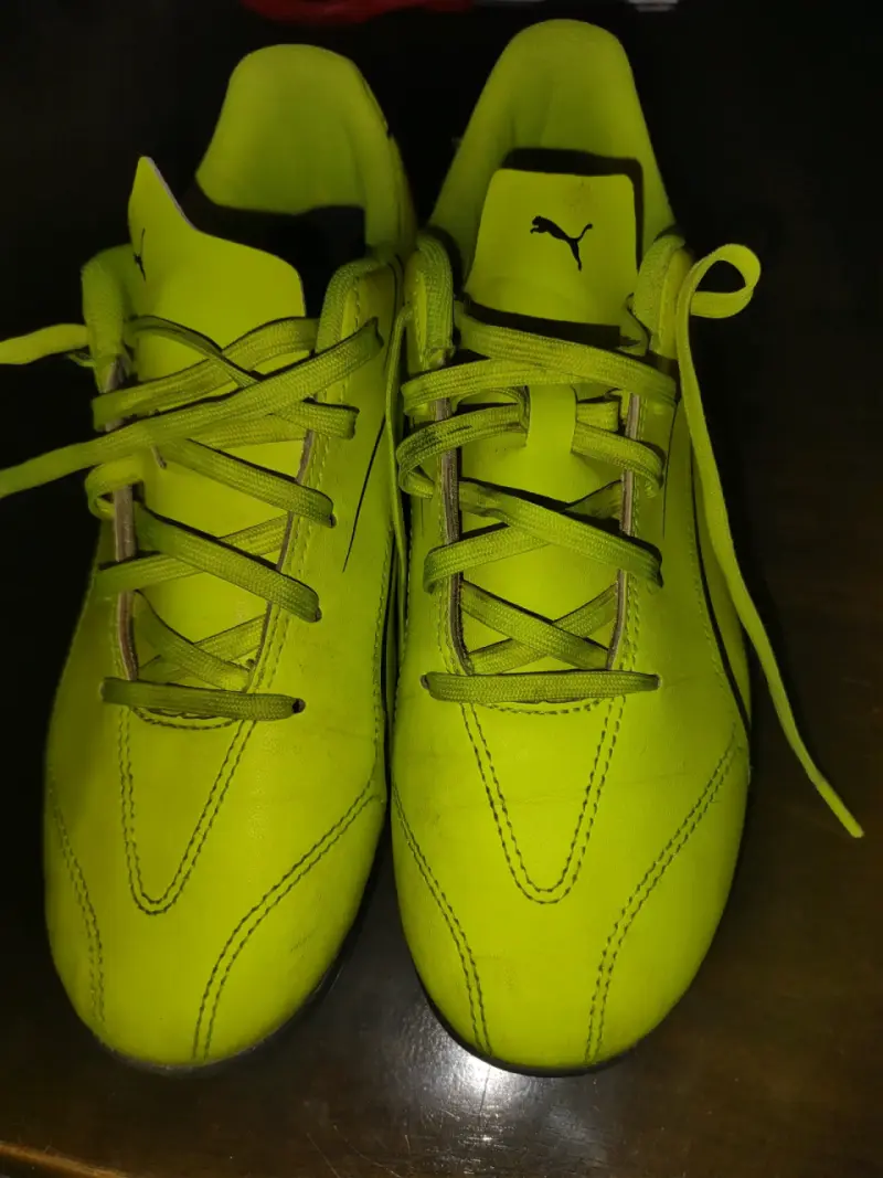 Zapatillas deportivas Puma verde neón - 4