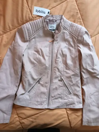 Chaqueta beige Sybilla talla M (nueva) - miniatura 1