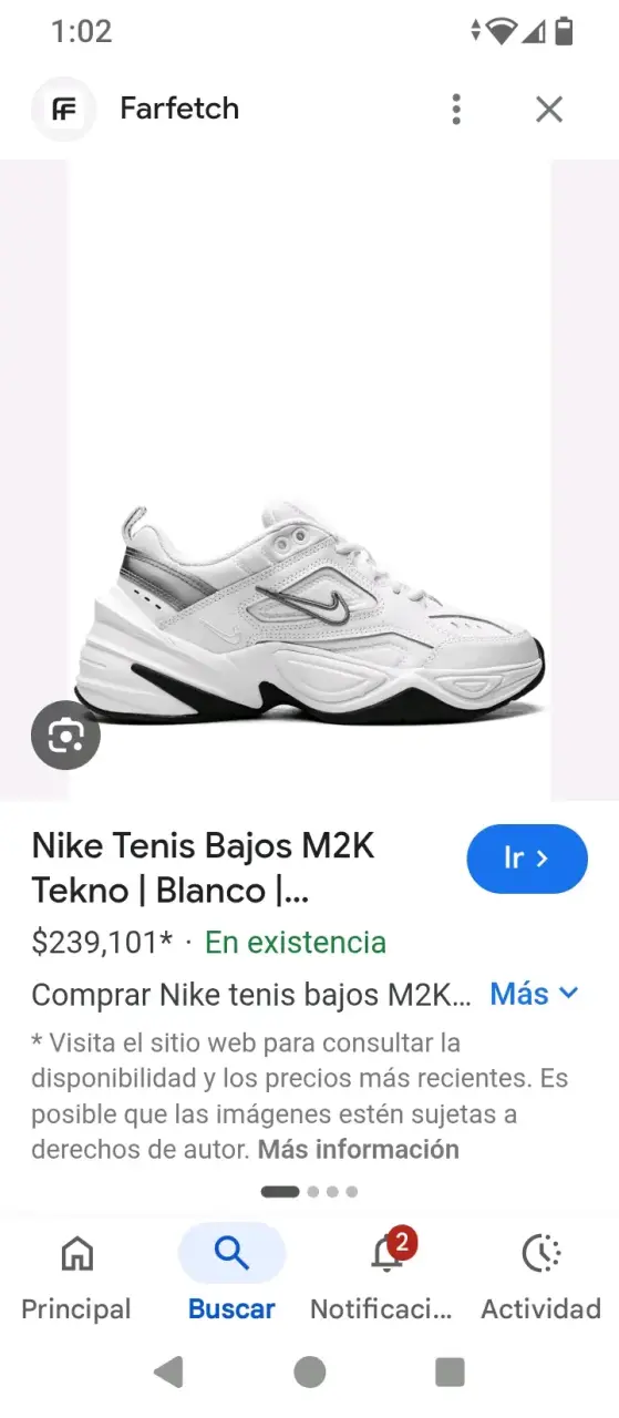 Zapatillas Nike m2k Tekno originales - 2