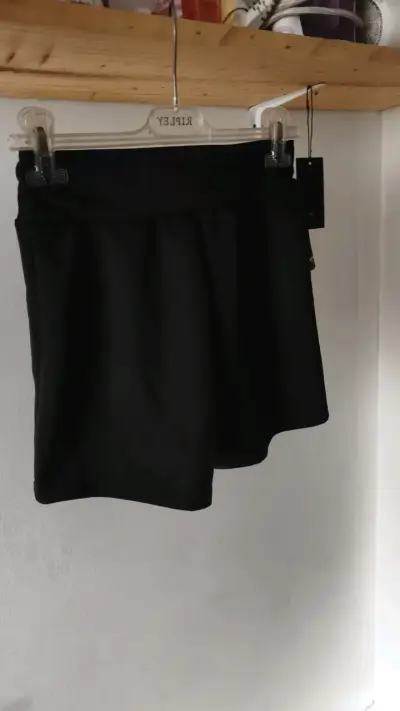 Falda corta negra elegante NuaA - miniatura 3