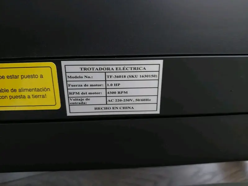 Caminadora eléctrica Atletic plegable - 6