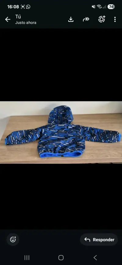 Chaqueta impermeable Columbia para niños - miniatura 2