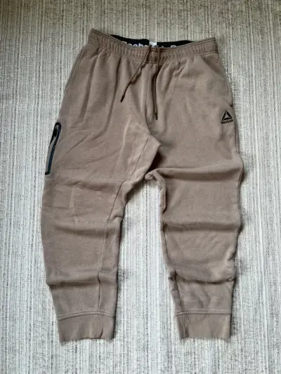 Pantalones deportivos Reebok marrones - miniatura 1