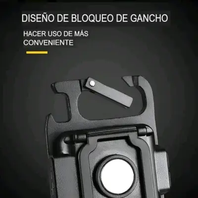 Luz LED portátil con mosquetón y abridor - miniatura 4