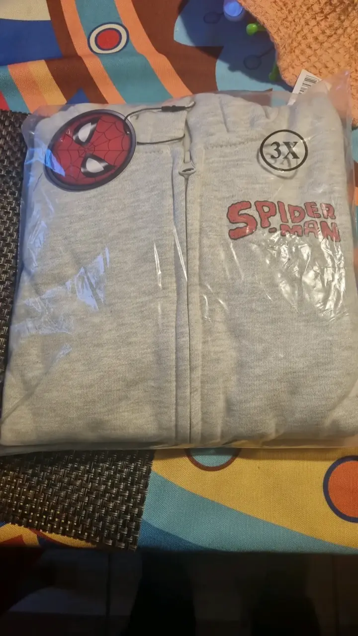 Polerón gris de Spiderman para niños - 2