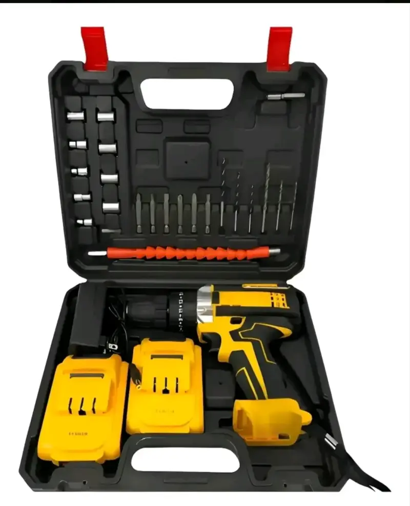 Taladro inalámbrico con set de brocas - 3