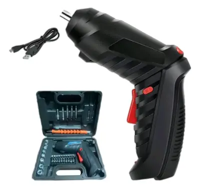Destornillador eléctrico inalámbrico con set de puntas - miniatura 5