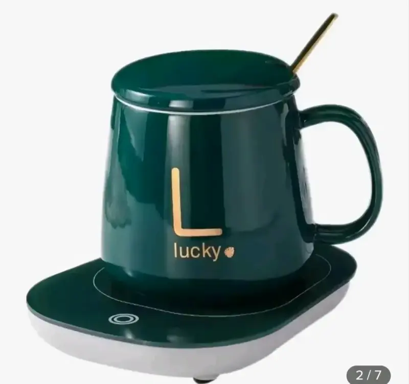 tazas con calentador eléctrico Lucky - 3