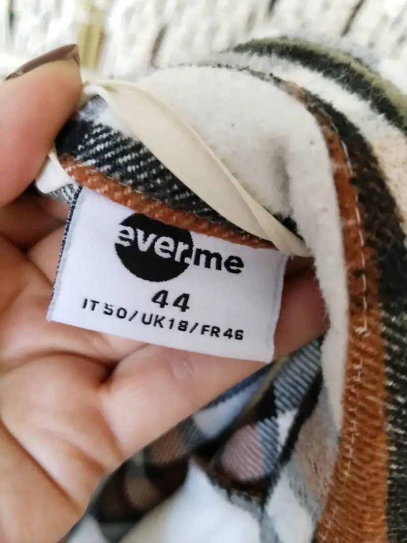 Chaqueta tipo camisa de franela  para mujer - 4