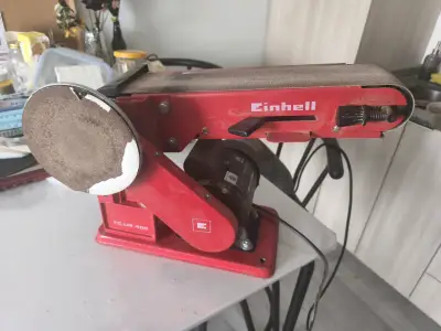 Lijadora de banda y disco Einhell TC-US 400 - miniatura 1
