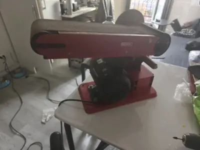Lijadora de banda y disco Einhell TC-US 400 - miniatura 3