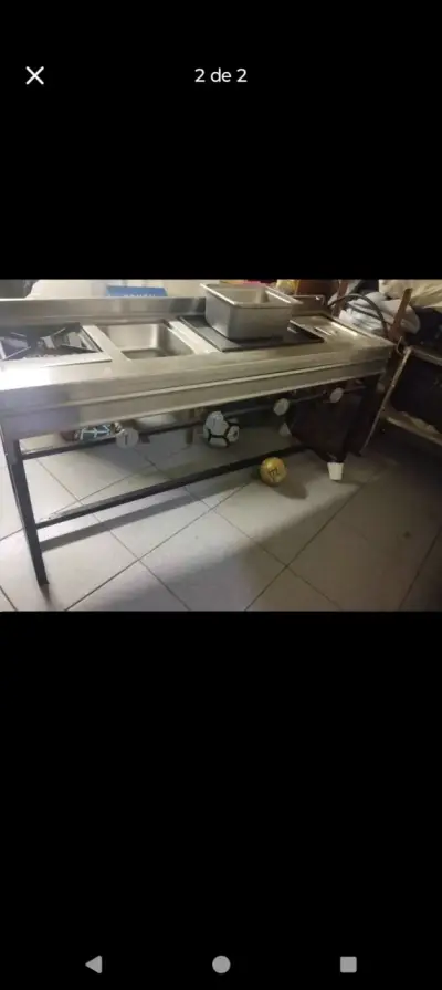 Cocina industrial de acero inoxidable - miniatura 1