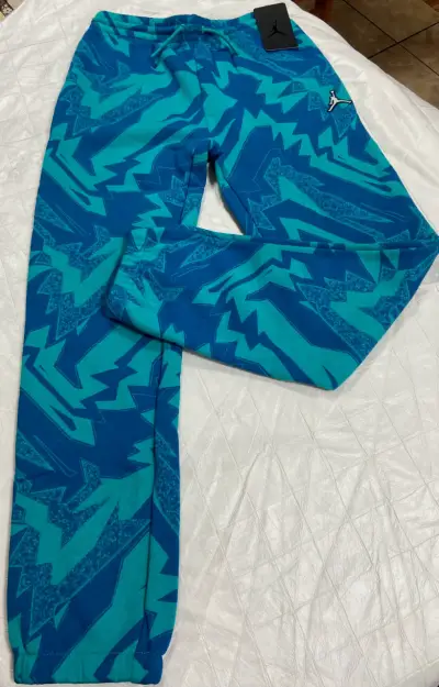 Pantalones deportivos Jordan azul estampado - miniatura 4