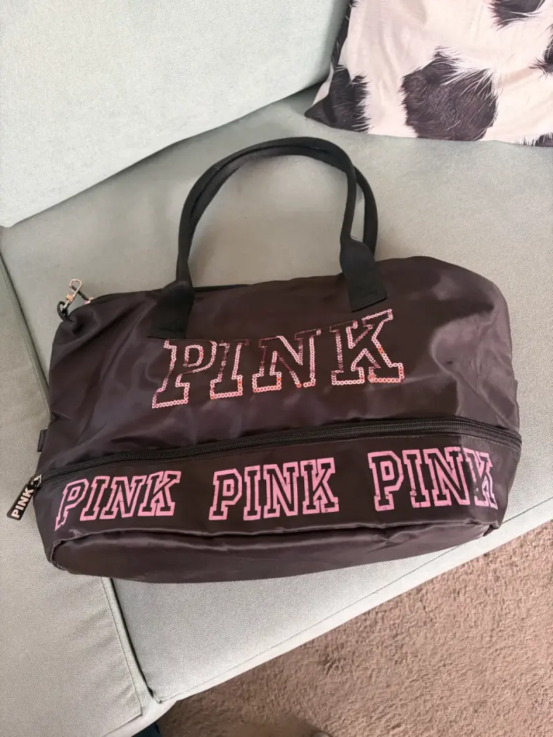 Bolso deportivo negro PINK - 4