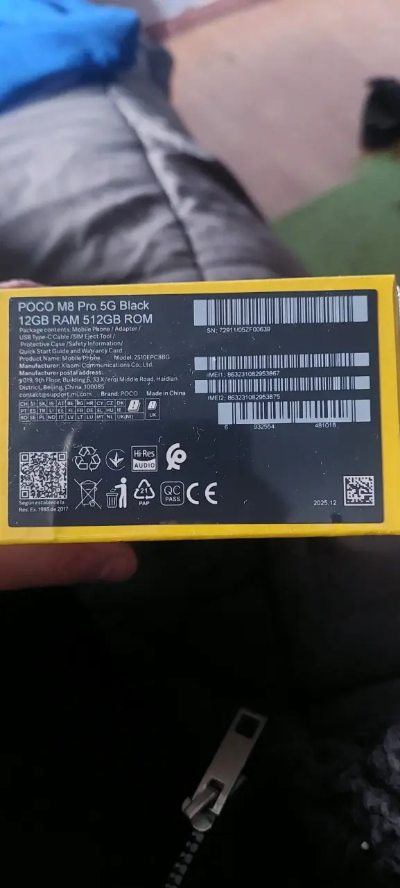 Smartphone POCO M8 Pro 5G nuevo en caja - 2