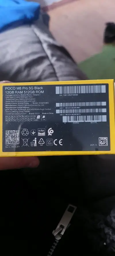 Smartphone POCO M8 Pro 5G nuevo en caja - miniatura 2