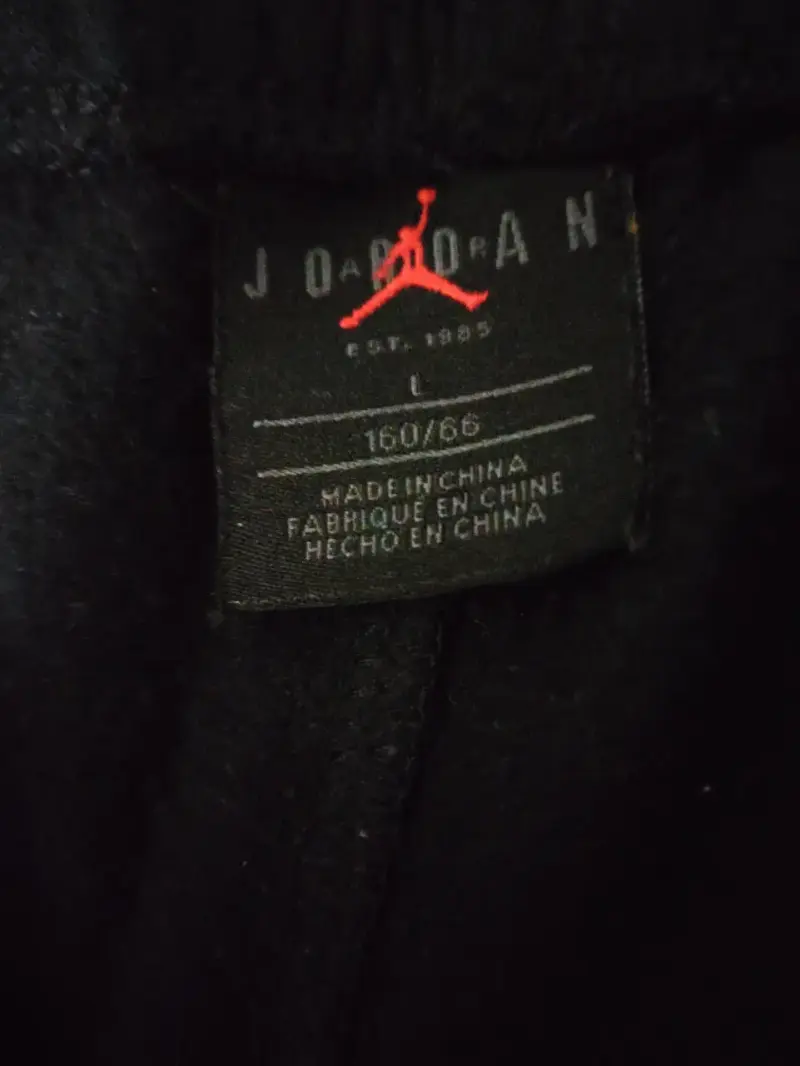 Pantalones deportivos Jordan negros - 3