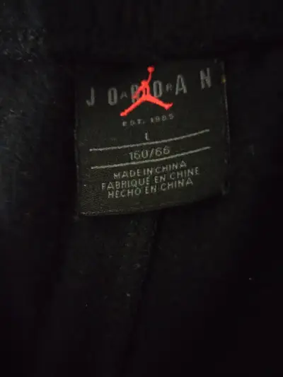 Pantalones deportivos Jordan negros - miniatura 3