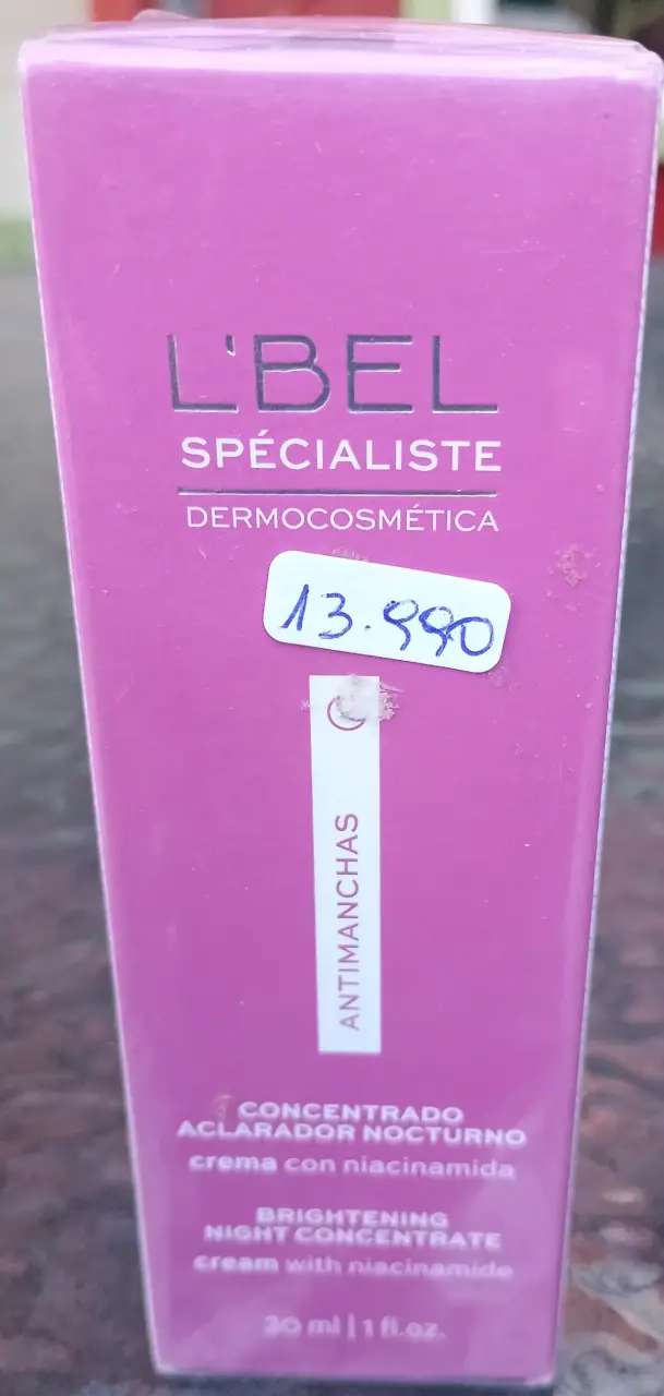 Crema L'Bel Spécialiste Aclarante Nocturna - 1