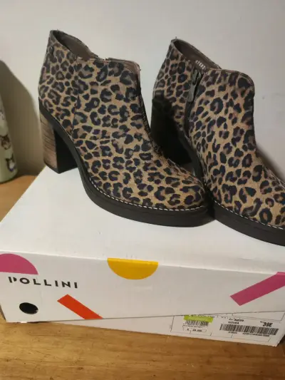 Botines de mujer Pollinicon estampado animal print - miniatura 3