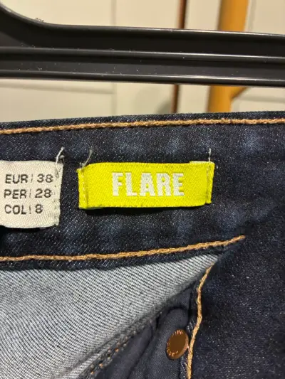 Jeans azul oscuro Americanino Flare - miniatura 4