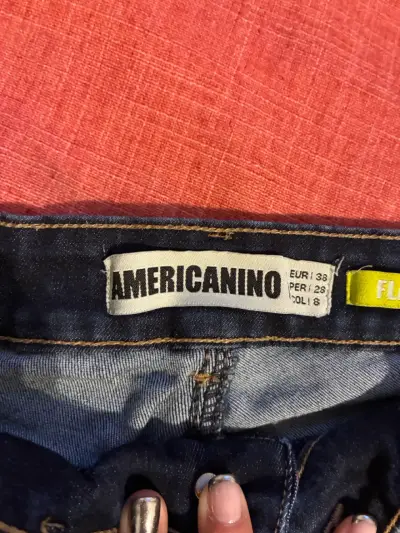 Jeans azul oscuro Americanino Flare - miniatura 5