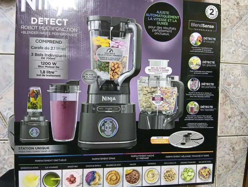 Licuadora Ninja Detect multifunción 1200W - 1